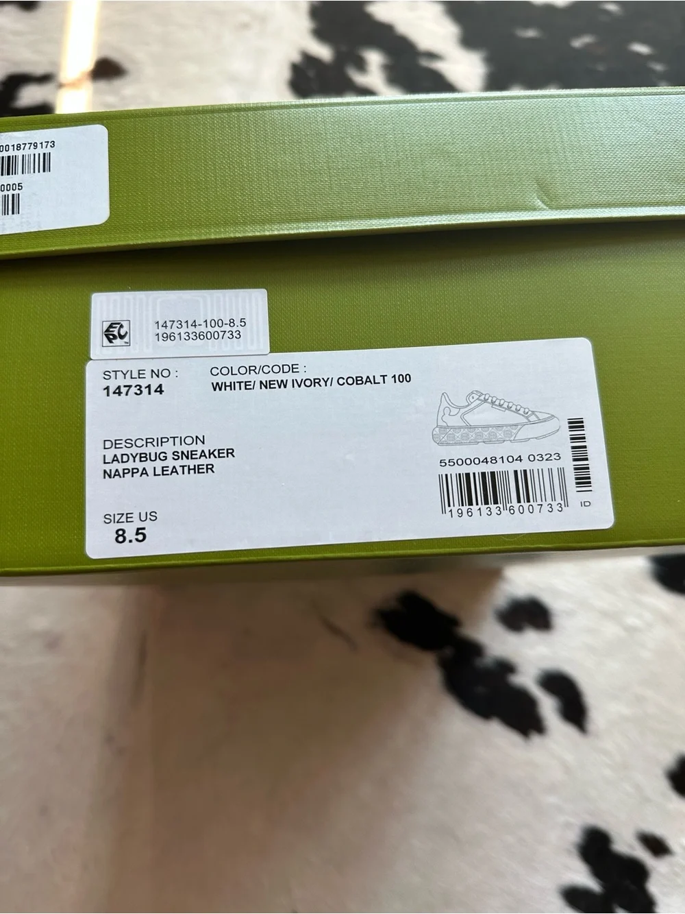 Tory Burch ‘Ladybug’ Sneaker 8.5 NWT